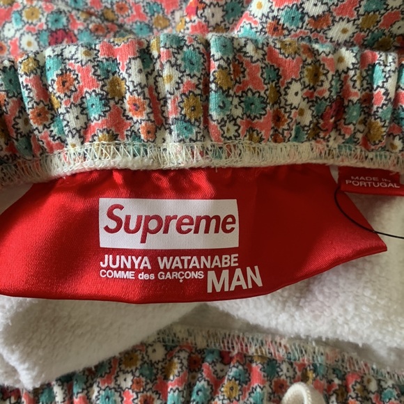 COPY - NWOT SUPREME X JUNYA WATANABE floral joggers - Picture 5 of 9
